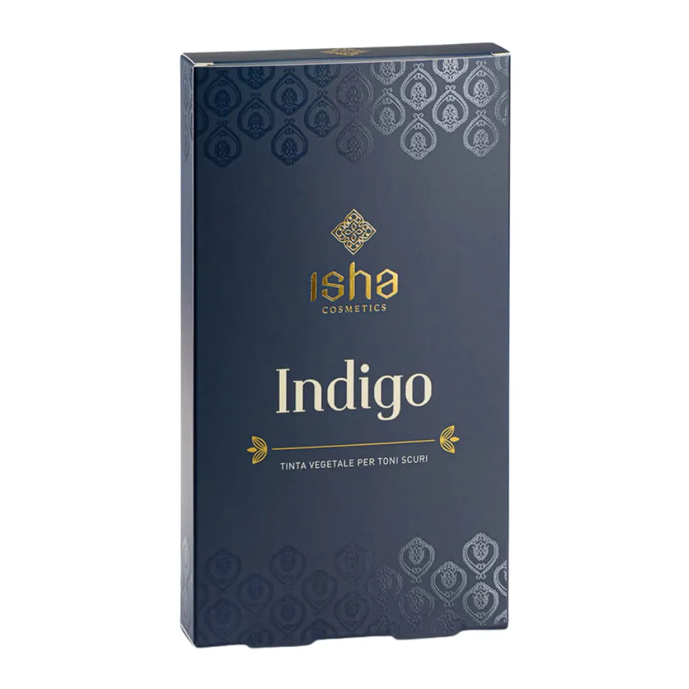 Isha Cosmetics Tinte Vegetal Natural Indigo Powder 100% Puro 100g - Imagen 1